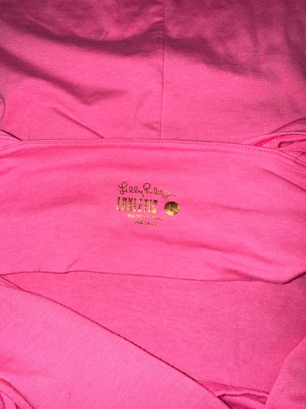 Lilly Pulitzer Neon Pink Ruffle Sleeve Tank - Picture 4 of 4